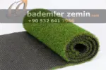 20mm Sarartılmış Yeşil Çim Halı - Havuz Kenarı Çim Halı - Görsel 8