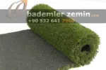 30mm Sarartılmış Yeşil Çim Halı - Yüksek Kaliteli Suni Çim Halı - Görsel 11