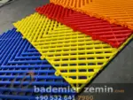 Mavi Detailing Zemin, Geçmeli Plastik Karo Zemin - Görsel 8