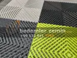 Beyaz Detailing Zemin, Geçmeli Plastik Karo Zemin - Görsel 11