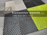 Gri Detailing Zemin, Geçmeli Plastik Karo Zemin - Görsel 4