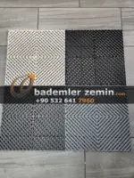 Beyaz Detailing Zemin, Geçmeli Plastik Karo Zemin - Görsel 12
