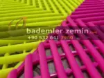 Pembe Detailing Zemin, Geçmeli Plastik Karo Zemin - Görsel 9