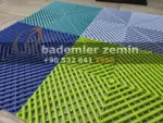 Yeşil Detailing Zemin, Geçmeli Plastik Karo Zemin - Görsel 11