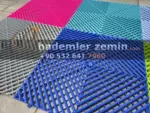 Mavi Detailing Zemin, Geçmeli Plastik Karo Zemin - Görsel 9