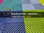 Mavi Detailing Zemin, Geçmeli Plastik Karo Zemin - Görsel 10