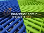 Mavi Detailing Zemin, Geçmeli Plastik Karo Zemin - Görsel 11