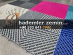 Pembe Detailing Zemin, Geçmeli Plastik Karo Zemin - Görsel 12