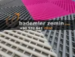 Beyaz Detailing Zemin, Geçmeli Plastik Karo Zemin - Görsel 5