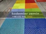 Açık Mavi Detailing Zemin, Geçmeli Plastik Karo Zemin - Görsel 6