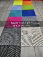 Beyaz Detailing Zemin, Geçmeli Plastik Karo Zemin - Görsel 14