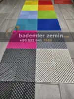 Gri Detailing Zemin, Geçmeli Plastik Karo Zemin - Görsel 9