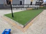 20mm Yeşil Çim Halı - Uv Korumalı Çim Halı - Görsel 9