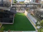 30mm Sarartılmış Yeşil Çim Halı - Yüksek Kaliteli Suni Çim Halı - Görsel 5