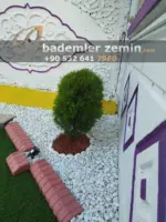 30mm Sarartılmış Yeşil Çim Halı - Yüksek Kaliteli Suni Çim Halı - Görsel 14