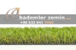 30mm Sarartılmış Yeşil Çim Halı