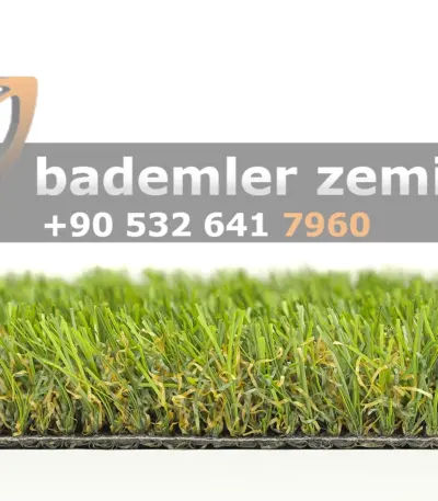 30mm Sarartılmış Yeşil Çim Halı