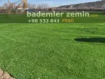 30mm Yeşil Çim Halı - Çocuk Parkı Çim Halı - Görsel 7