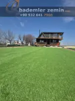 30mm Yeşil Çim Halı - Çocuk Parkı Çim Halı - Görsel 15