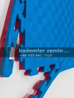 Kırmızı - Mavi Tatami Minder