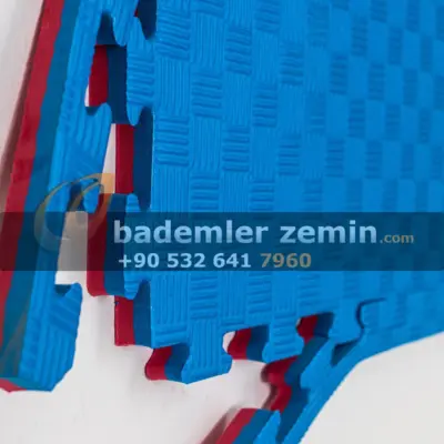 Kırmızı - Mavi Tatami Minder