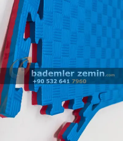 Kırmızı - Mavi Tatami Minder