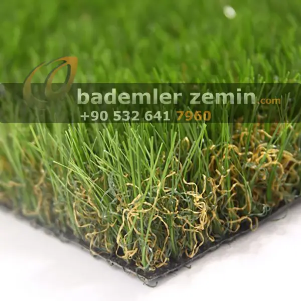 50mm Sarartılmış Yeşil Çim Halı
