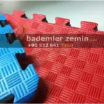 Kırmızı - Mavi Tatami Minder, Anaokulu & Spor Salonu Minderi - Görsel 3