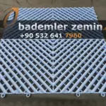 Açık Mavi Detailing Zemin