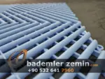 Açık Mavi Detailing Zemin, Geçmeli Plastik Karo Zemin - Görsel 10