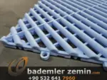 Açık Mavi Detailing Zemin, Geçmeli Plastik Karo Zemin - Görsel 4