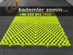 Açık Yeşil Detailing Zemin