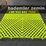 Açık Yeşil Detailing Zemin