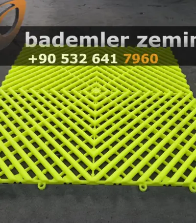 Açık Yeşil Detailing Zemin