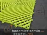 Açık Yeşil Detailing Zemin, Geçmeli Plastik Karo Zemin - Görsel 6