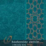 Akrilik Turkuaz Cami Halısı