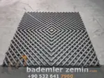 Antrasit Detailing Zemin, Geçmeli Plastik Karo Zemin - Görsel 4