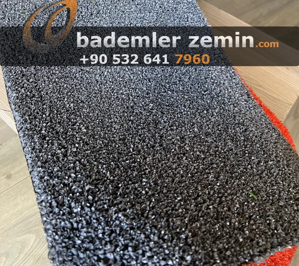 7mm Antrasit Çim Halı