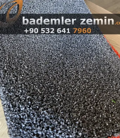 7mm Antrasit Çim Halı