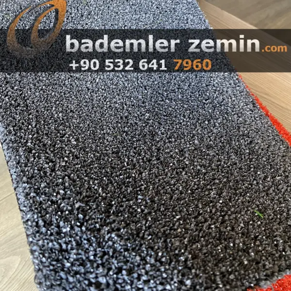 7mm Antrasit Çim Halı