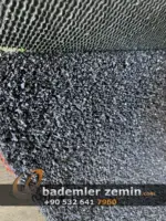 7mm Antrasit Çim Halı - Estetik Çim Halı - Görsel 5