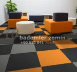 Color Plus 3 Karo Halı - Karo Ofis Halısı - Görsel 2