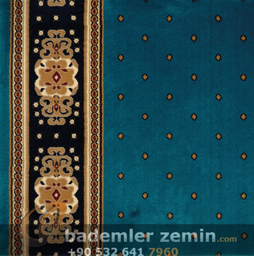 Elite Turkuaz Cami Halısı