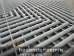 Gri Detailing Zemin, Geçmeli Plastik Karo Zemin - Görsel 6