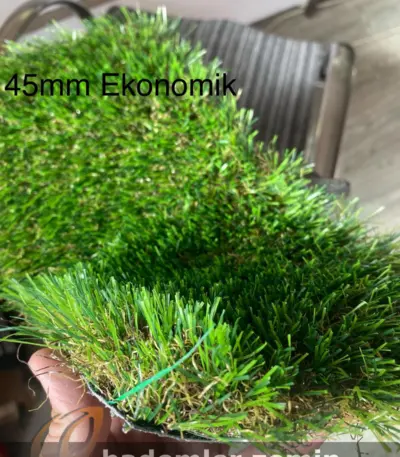 45mm Vip Sarartılmış Yeşil Çim Halı