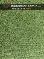 20mm Vip Sarartılmış Yeşil Çim Halı - Çocuk Parkı Çim Halı - Görsel 5