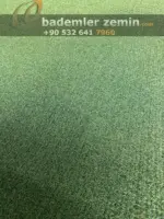 20mm Vip Sarartılmış Yeşil Çim Halı - Çocuk Parkı Çim Halı - Görsel 6