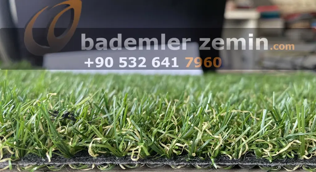 15mm Sarartılmış Yeşil Çim Halı