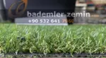 15mm Sarartılmış Yeşil Çim Halı
