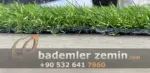 15mm Yeşil Çim Halı - Doğal Çim Görünümlü Halı - Görsel 3
